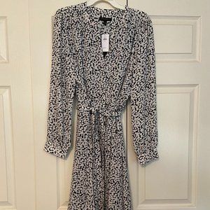 Banana Republic  Black and White Dress XL